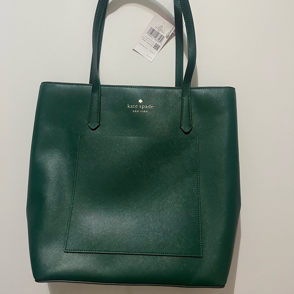 Kate Spade Deep Jade Saffiano Tote